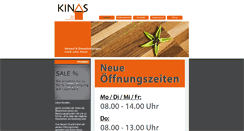 Desktop Screenshot of kinas-baustoffe.de