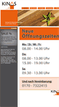 Mobile Screenshot of kinas-baustoffe.de