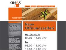 Tablet Screenshot of kinas-baustoffe.de